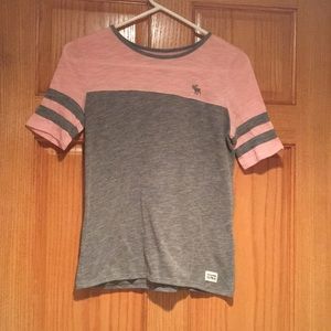 abercrombie kids baseball tee!